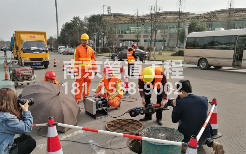 219中央商务区管道检测